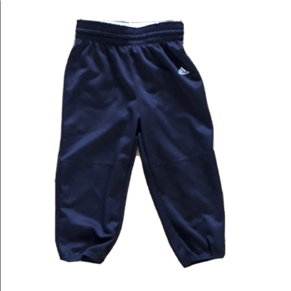 Youth S - pull up black baseball/softball pants